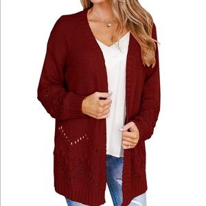 NWT Burgundy Sweater